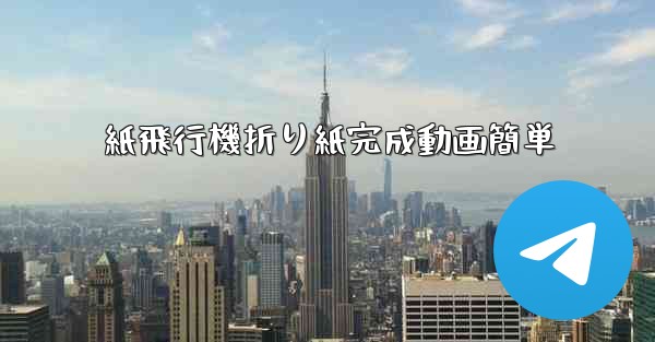 紙飛行機折り紙完成動画簡単