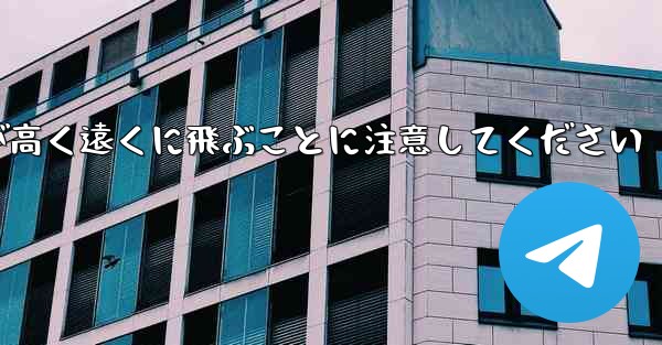 バックするときは折り紙飛行機が高く遠くに飛ぶことに注意してください